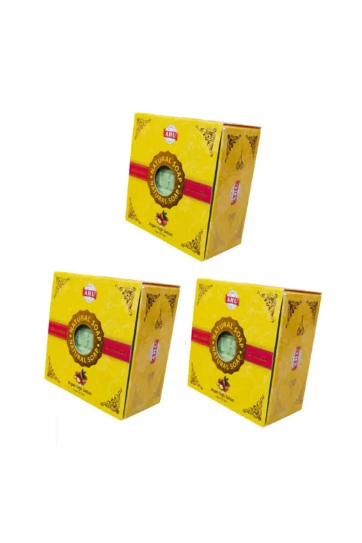 AHU AHU-GD-00001148 Argan Yağlı Sabunu - 150 Gr X 3 Adet