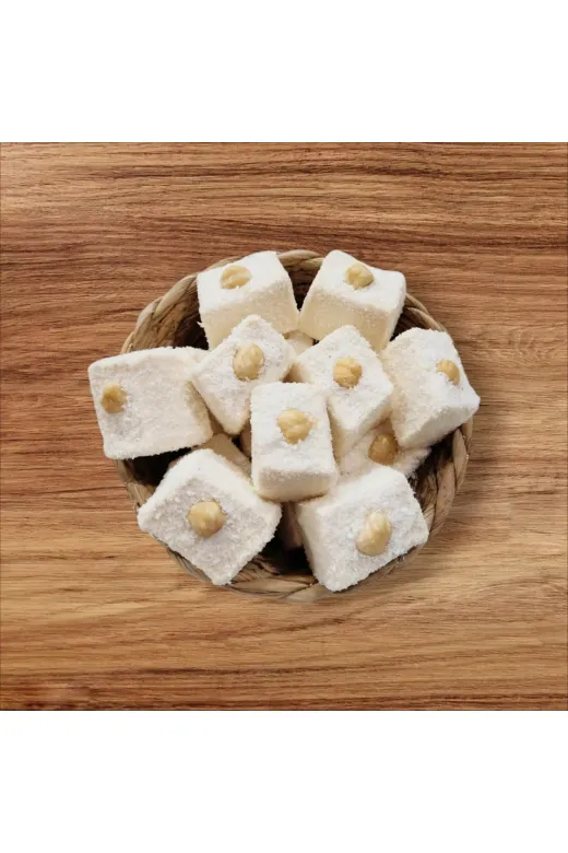 AHU AHU-GD-00005009-02 Sultan Basma Fındıklı Hindistan Cevizi Kaplı Lokum 1000 Gr