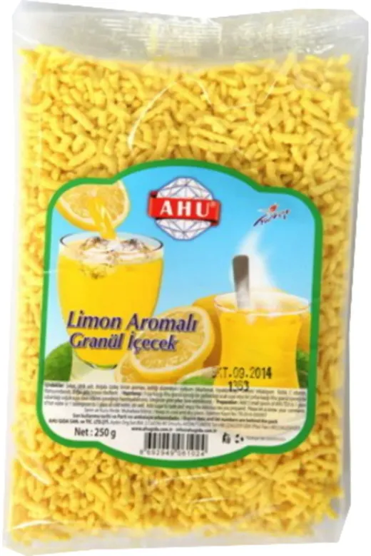 AHU GD-552 Limon Granül İçecek - 250 Gr