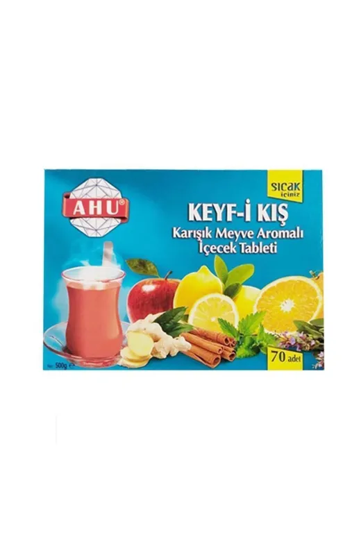 AHU TYCIF2IFXN172378795529353 Keyfi Kış Tablet Içecek 70 Adet 500 Gr