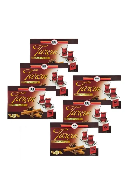 AHU TYCNKJUSVN172379027511466 Tarçın Aromalı Tablet Içecek 70 Adet 500 Gr. X 6 Adet
