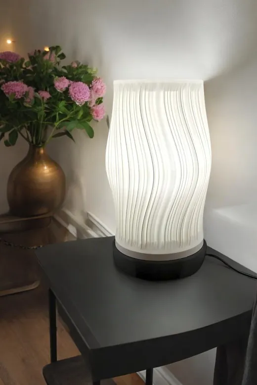 AHWALL AHWPCEGY Asimetrik Modern Dekoratif Abajur Premium Model