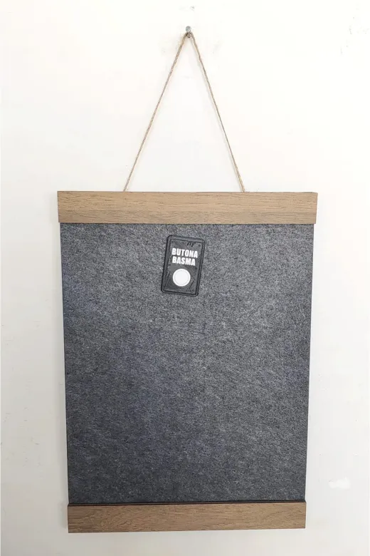AHWALL AHWPTCHDVR002 Patch Duvarı Arma Duvar Askısı Patch Organizeri 30X40 Cm