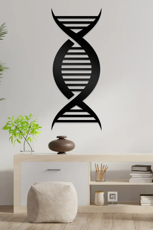 AHWALL AW00050 Dna Figürlü Dekoratif Ahşap Tablo