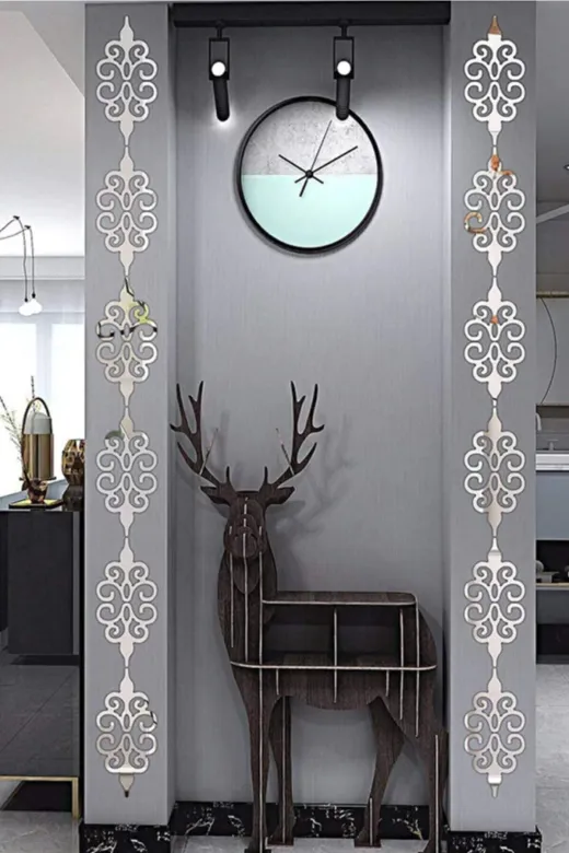 AHWALL AW00320 Pleksi Ayna Mobilya Dekor Deseni 20'li Set