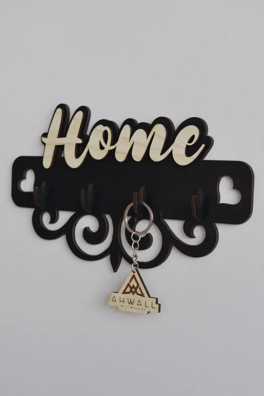 AHWALL AW91020 Home Temalı Dekoratif Anahtarlık & Askılık