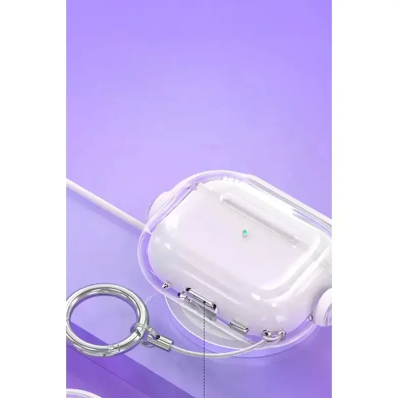 Airpods Pro 3 (3.nesil) Tema Kılıf - Mor