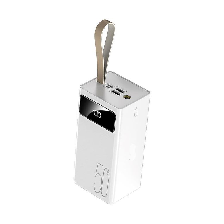 AK-215 Ultra Kapasiteli 50.000Mah Powerbank – Çift Çıkış & Hızlı Şarj + Lcd Gösterge Güç Bankası
