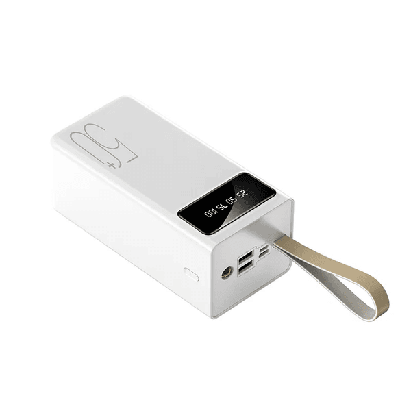 AK-215 Ultra Kapasiteli 50.000Mah Powerbank – Çift Çıkış & Hızlı Şarj + Lcd Gösterge Güç Bankası