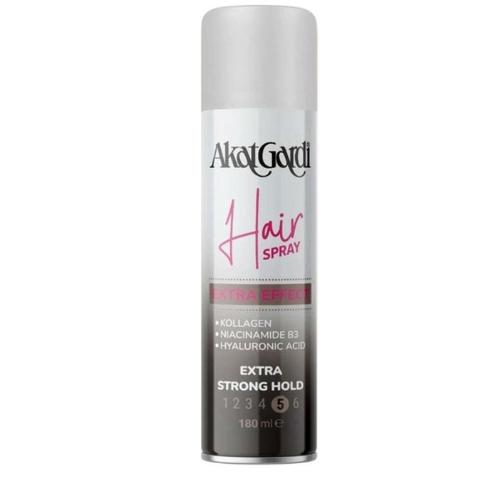 Akat ctfdutkfucxxdfrtf Gardi Extra Strong Hold Saç Spreyi Gri Unisex 180 Ml