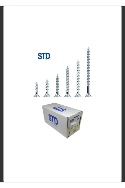 akatsuki 30 Adet 6X120 Yhp Sunta Vidası (Yıldız Başlı)