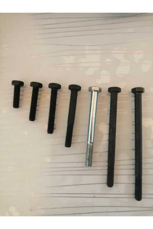 akatsuki m6s30 15 Adet Civata (M6 × 30)+15 Somon +15 Bul 6Kuşe