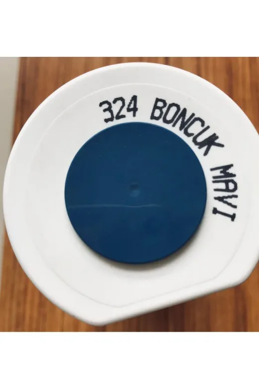 akçalı sprey Akçalı Boncuk Mavi 324 Ral 5017 Alüminyum-Ahşap-Plastik-Demir-Metal-Sprey Boyama 400 Ml