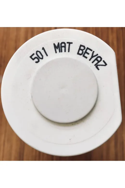 akçalı sprey Akçalı Mat Beyaz 501 Alüminyum-Ahşap-Plastik-Demir-Metal-Sprey Boyama 400 Ml