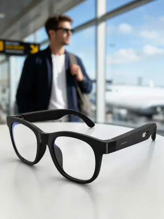 Akıllı Bluetooth Gözlük Manyetik Lens İle Dokunmatik Kontrol