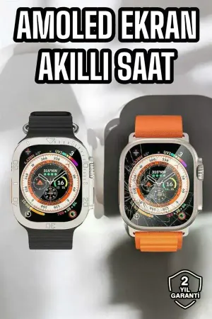 Akıllı Saat NFC ve GPS Uyumlu Uyku ve Sağlık Takibi Sesli Görüşme