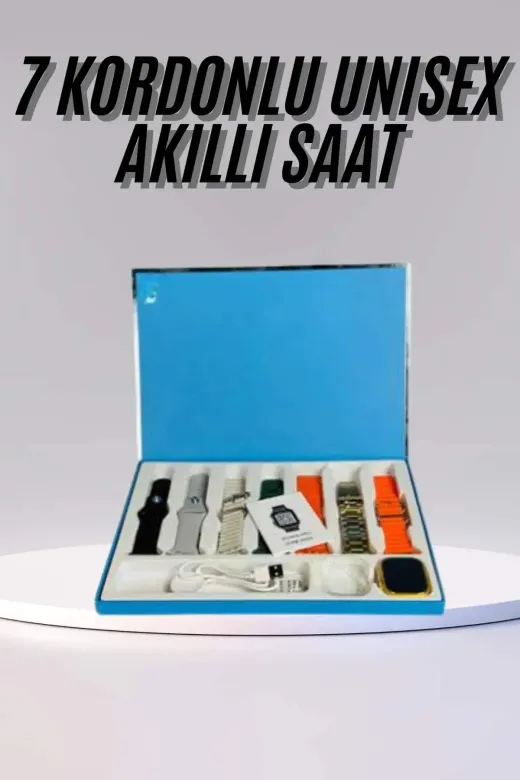 Akıllı Saat Uni Akıllı Saat Çoklu Kordon Seçeneği Çelik Kordon Plastik Kordon
