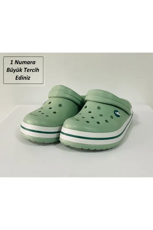 AkınalBellaa BELLA11C Tam Ortopedik Bay Cross Terlik Pastel Yeşil Cross Doktor Hemşire Aşcı Günlük