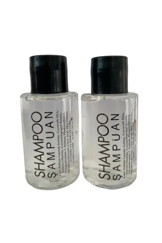 Aksesuar SP340056744 450 Adet Standart Otel Tipi Mini Duş Şampuanı 30 Ml Silindir Şişe