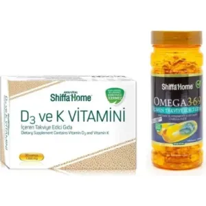 Aksu Vital D3 Ve K Vitamini & Omega 3-6-9 1000 Mg 100 Kapsül