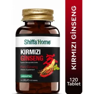 Aksuvital Kırmızı Ginsgeng İçeren Takviye Edici Gıda 120 Tablet