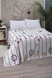 Ala Bianca 57855210126113780184975 Marine Tek Kişilik Pike Yatak Örtüsü 170 X 230 Açik Gri
