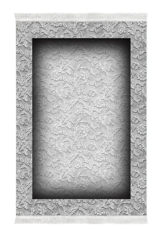 Alanur Home 767-eko-klozet-2-K-S Eko Trend Djt 2 Li Yıkanabilir Kaymaz Taban Banyo Paspas 767 Bordürlü Gri (50 X 80 - 40 X 50)