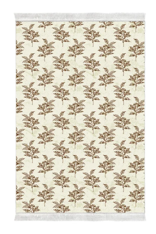 Alanur Home AL5011-sckl-k-klozet Kaymaz Taban Djt Klozet Takımı Trend Saçaklı Vintage Al5011 Bej
