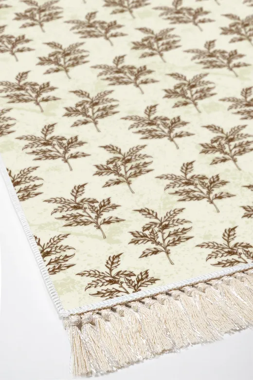 Alanur Home AL5011-sckl-k-klozet Kaymaz Taban Djt Klozet Takımı Trend Saçaklı Vintage Al5011 Bej