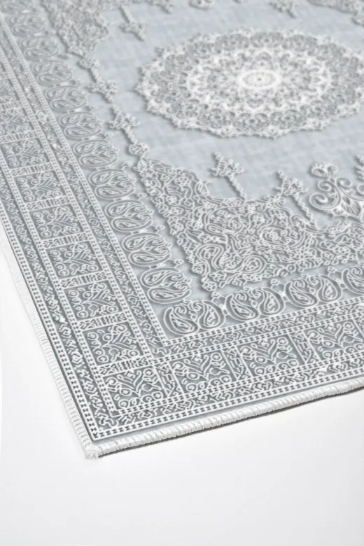 Alanur Home Alanur Trend Kaymaz Taban Dijital Banyo 2'li Klozet Takımı Kt468 Gri