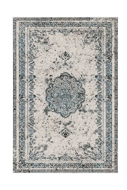 Alanur Home Alanur Trend Kaymaz Taban Dijital Banyo 2'li Klozet Takımı Kt467 Mavi