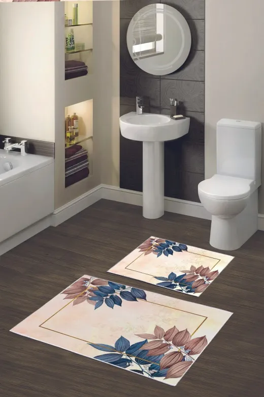 Alanur Home Alanur Trend Kaymaz Taban Dijital Banyo 2'li Klozet Takımı Kt420 Krem