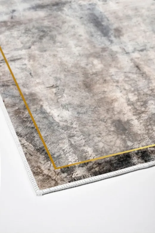 Alanur Home Alanur Trend Kaymaz Taban Dijital Banyo 2'li Klozet Takımı Kt479 Gri
