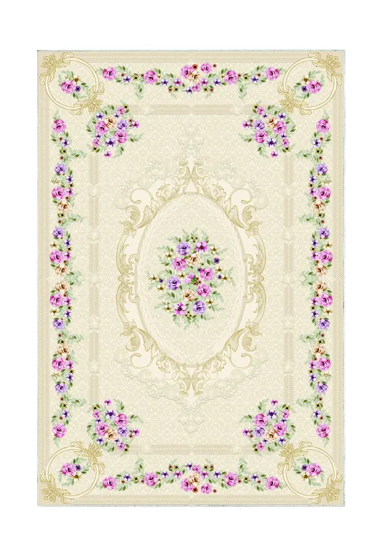 Alanur Home Alanur Trend Kaymaz Taban Dijital Banyo Takımı Kt484 Krem