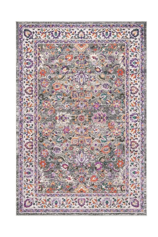 Alanur Home Alanur Trend Kaymaz Taban Dijital Banyo Takımı Kt431 Mor