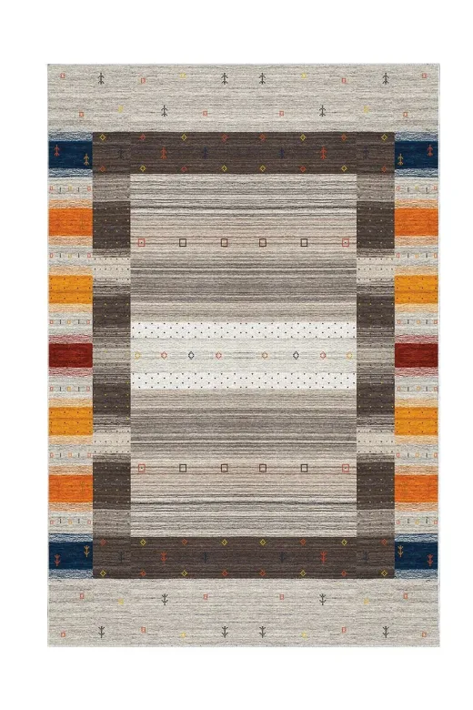 Alanur Home Alanur Trend Kaymaz Taban Dijital Banyo Takımı Kt465 Gri
