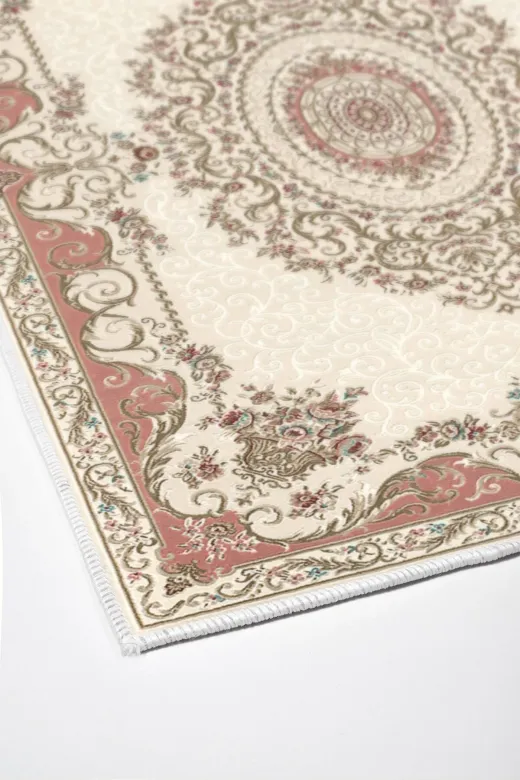 Alanur Home Alanur Trend Kaymaz Taban Dijital Banyo Takımı Kt453 Pudra
