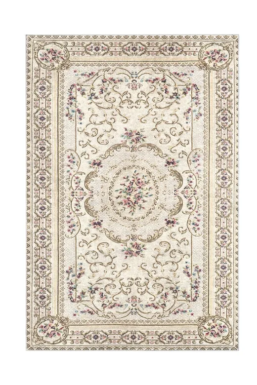 Alanur Home Alanur Trend Kaymaz Taban Dijital Banyo Takımı Kt457 Krem