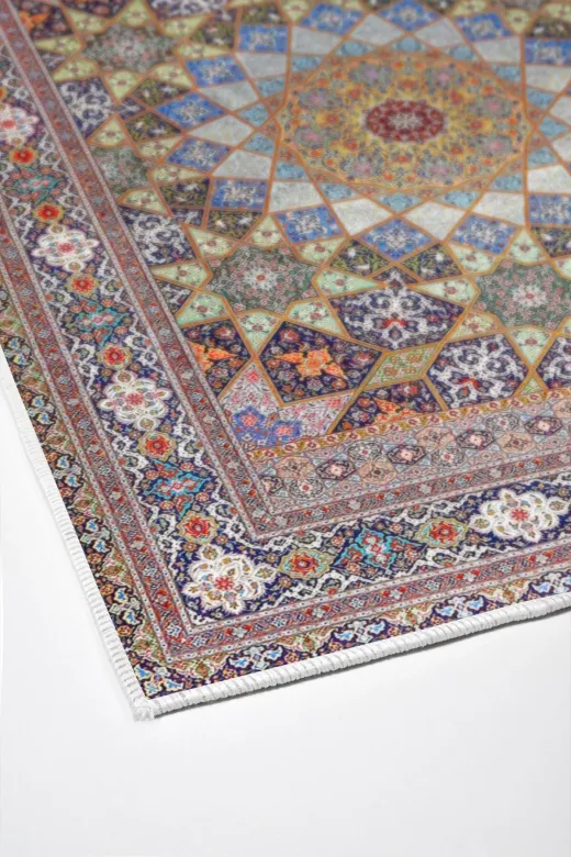 Alanur Home Kaymaz Taban Dijital Banyo Takımı Kt439 Multi