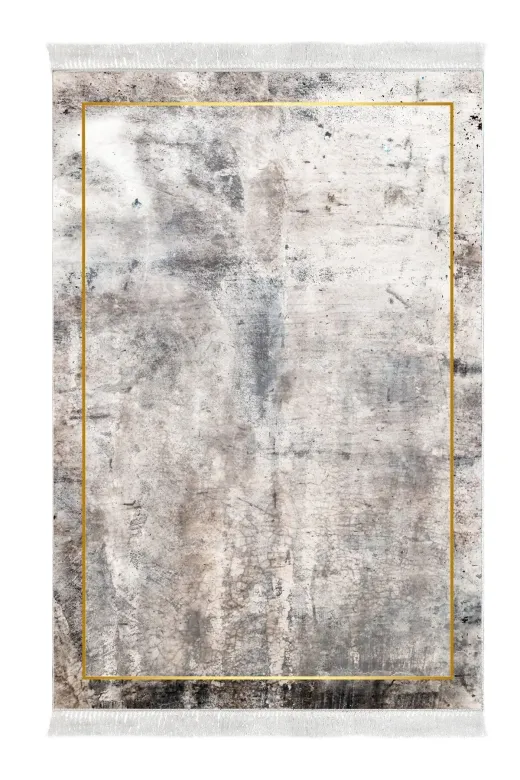 Alanur Home M12271-eko-klozet-2-K-S Eko Trend Djt 2 Li Yıkanabilir Kaymaz Taban Banyo Paspas M12271 Modern Gri (50 X 80 - 40 X 50)