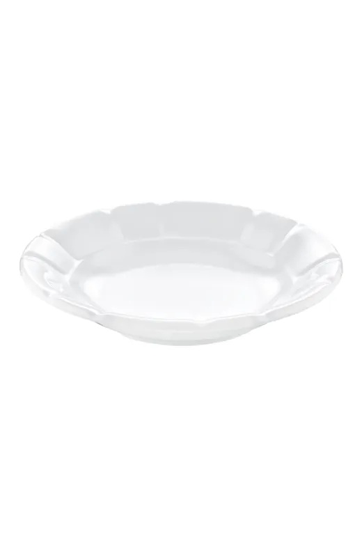 Albayrak UYSL0003351 Melamin L518 Otel Serisi 6'lı Oluklu Çukur Tabak-18 Cm