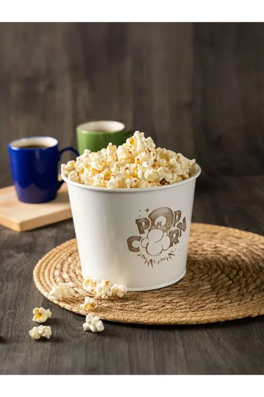 Albifoni PRA-11872376-3821 Popcorn Kutusu - Patlamış Mısır Kovası 3 Adet