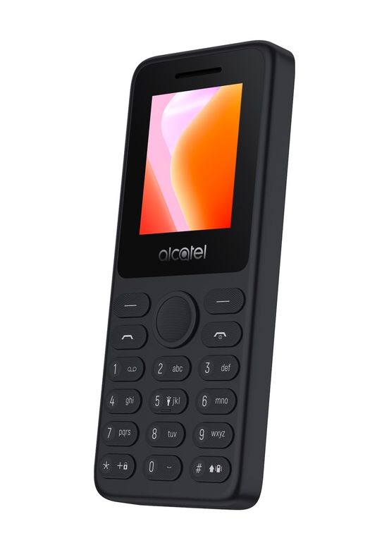 Alcatel 1021 Tuşlu Cep Telefonu Koyu Gri