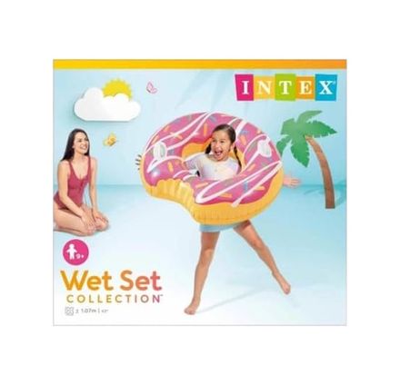 Alibee 126711437 Tutunmalı Deniz Simidi - Donut Simit 107Cm - 56254 Lisinya