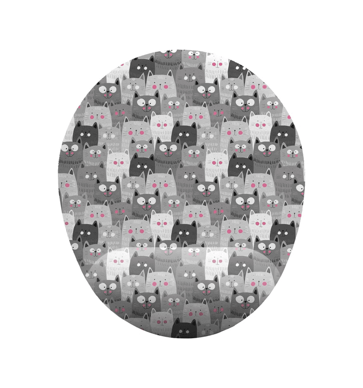 Almetra 57855210122946380184975 Sevimli Kediler Bilek Destekli Mouse Pad