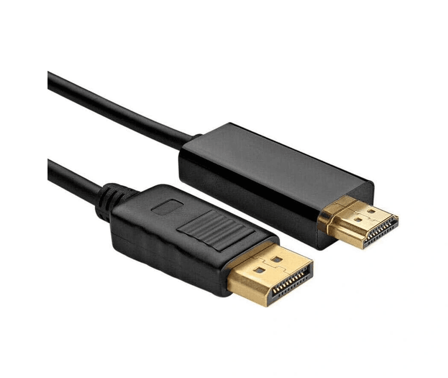 Almetra 57858324451354099283959 Al-4318 Displayport To Hdmı Dönüştürücü Adaptör Kablosu, Siyah, 1.8 Metre