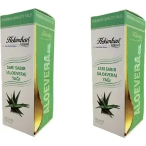 Aloevera Sarı Sabır Yağı 20 ml 2 Adet