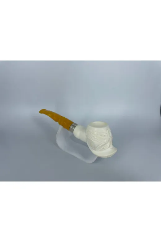 Altınışık Lületaşı 0097 Golden Leaf Lületaşı Pipo