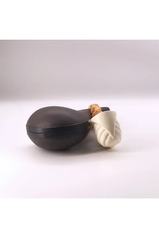 Altınışık Lületaşı dop20271847igo El Oyma Lületaşı Pipo | Modern Spiral Tasarım, Amber Akrilik Ağızlık 15 Cm