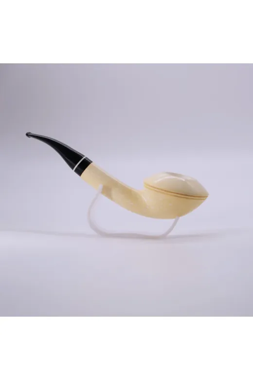 Altınışık Lületaşı dop20361775igo Lir Model Goldenlight El Yapımı Lületaşı Pipo – %100 Blok Taş, 9Mm Filtre Uyumlu, Koleksiyonluk